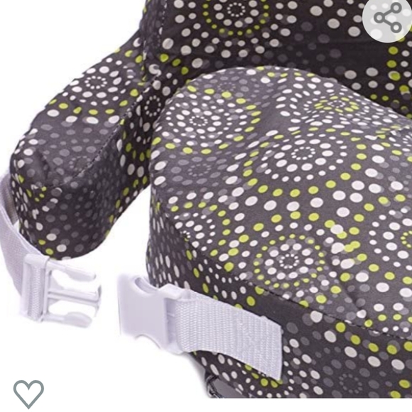 Brest Friend Original Nursing Posture Pillow, Grey & Yellow Fireworks - Picture 5 of 6